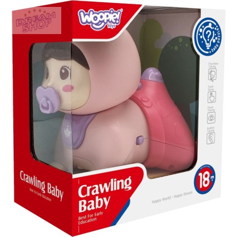 WOOPIE BABY Raczkujący Bobas Zabawka z Melodiami Świecąca WOOPIE BABY Raczkujący Bobas Zabawka z Melodiami Świecąca