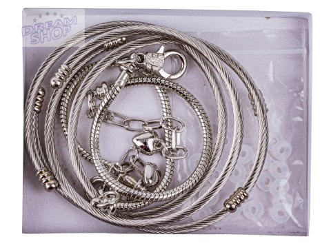 Zestaw Do Tworzenia Robienia Biżuterii, Bransoletek, Charmsy, Zawieszki, Koraliki MIX Zestaw Do Tworzenia Robienia Biżuterii, Bransoletek, Charmsy, Zawieszki, Koraliki MIX