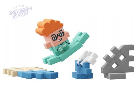 Marioinex Klocki Mini Waffle Surprise 2w1 saszetka figurka klocki ZA5040 Marioinex Klocki Mini Waffle Surprise 2w1 saszetka figurka klocki ZA5040