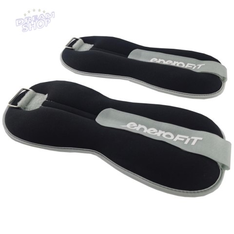 OBCIĄŻENIE NA PRZEGUBY CZARNE 4KG (2x2KG) ENERO FIT OBCIĄŻENIE NA PRZEGUBY CZARNE 4KG (2x2KG) ENERO FIT