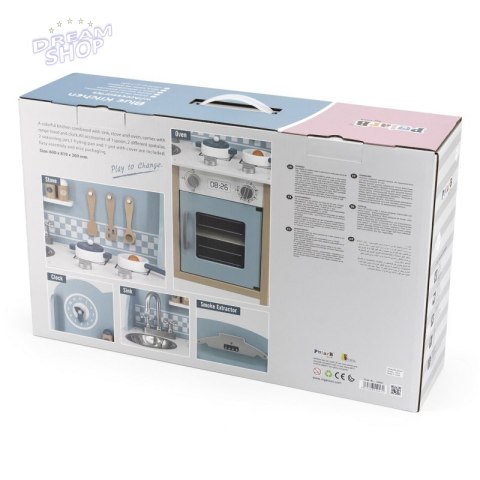 VIGA PolarB Kuchnia z Akcesoriami Silver - Blue VIGA PolarB Kuchnia z Akcesoriami Silver - Blue