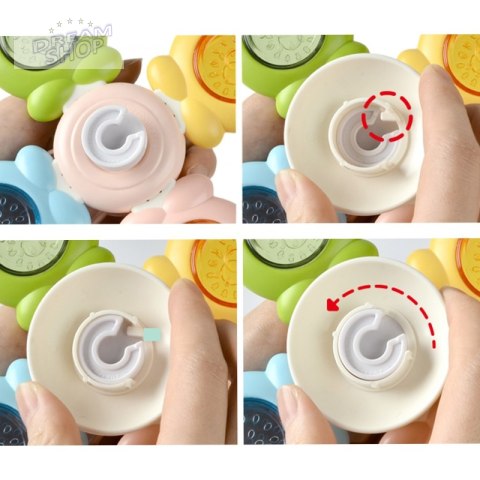 WOOPIE BABY Spinner Zabawka Sensoryczna Pszczoła Kurczak Królik Wymienne 3 szt. WOOPIE BABY Spinner Zabawka Sensoryczna Pszczoła Kurczak Królik Wymienne 3 szt.