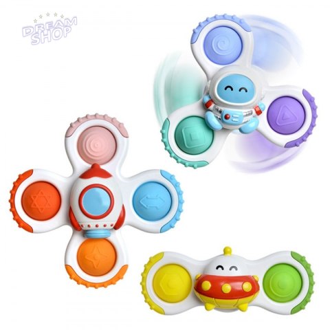 WOOPIE BABY Spinner Zabawka Sensoryczna Rakieta Kosmita Ufo 3 szt. WOOPIE BABY Spinner Zabawka Sensoryczna Rakieta Kosmita Ufo 3 szt.