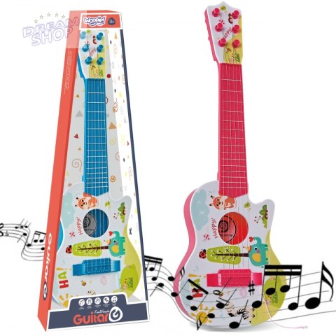 WOOPIE Gitara Akustyczna dla Dzieci Czerwona 55 cm WOOPIE Gitara Akustyczna dla Dzieci Czerwona 55 cm