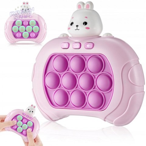 WOOPIE Gra POP IT Interaktywna Antystresowa Zręcznościowa Królik WOOPIE Gra POP IT Interaktywna Antystresowa Zręcznościowa Królik