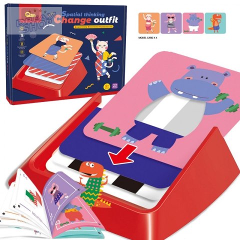Woopie Zmień Strój Gra Logiczna Edukacyjna Planszowa Woopie Zmień Strój Gra Logiczna Edukacyjna Planszowa