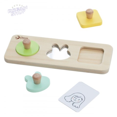 CLASSIC WORLD Pastelowy Zestaw Edukacyjny dla Dzieci Box od 12 do 18 miesiąca
