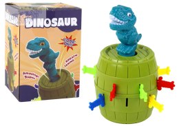 Gra Zręcznościowa Dinozaur W Beczce Wyskakujący Dinozaur