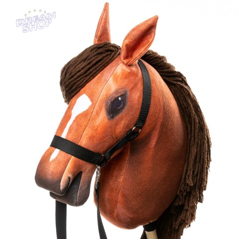 Hobby Horse Skippi A3 - Bursztyn - zabawka dla dziewczynki konik na kiju Hobby Horse Skippi A3 - Bursztyn - zabawka dla dziewczynki konik na kiju