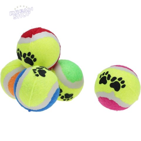 PIŁKA TENIS ZIEMNY DLA PSA 5SZT PIŁKA TENIS ZIEMNY DLA PSA 5SZT