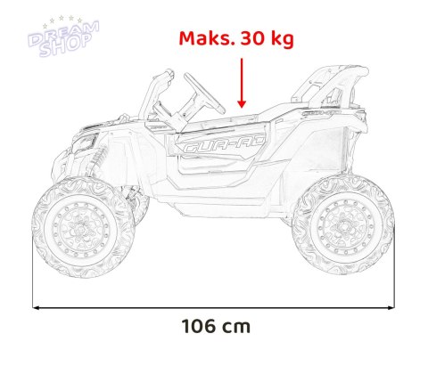 Pojazd Buggy ATV Defend 4x4 Niebieski Pojazd Buggy ATV Defend 4x4 Niebieski