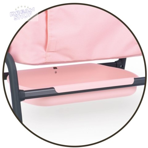 Smoby Łóżeczko Maxi-Cosi Quinny dla Lalek 38 cm ze Schowkiem i Regulacją Wysokości Smoby Łóżeczko Maxi-Cosi Quinny dla Lalek 38 cm ze Schowkiem i Regulacją Wysokości