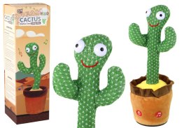 Tańczący Kaktus Grający i Świecący Interaktywna Zabawka