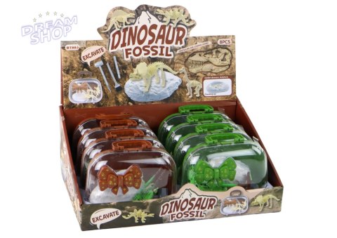 Archeolog Wykopaliska Zestaw Dinozaury W Walizce Odkrywca Archeolog Wykopaliska Zestaw Dinozaury W Walizce Odkrywca