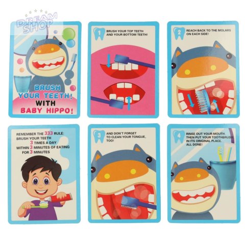 Dentysta zestaw lekarski hipopotam różowy Dentysta zestaw lekarski hipopotam różowy