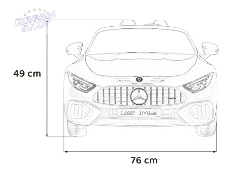 Pojazd Mercedes Benz AMG SL63 Czerwony Pojazd Mercedes Benz AMG SL63 Czerwony
