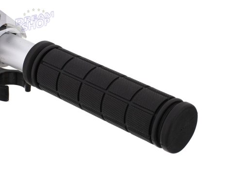 Hulajnoga miejska składana AILO koła 200mm amortyzator przód tył biała GIMME