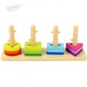 Tooky Toy Edukacyjne Pudełko dla Dzieci z 6w1 od 2 lat