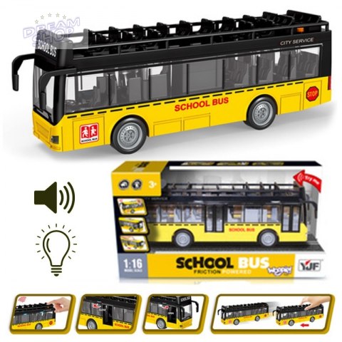 WOOPIE Autobus ze Światłami i Otwieranymi Drzwiami WOOPIE Autobus ze Światłami i Otwieranymi Drzwiami
