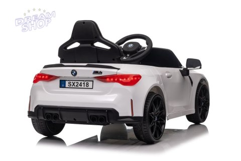 Auto Na Akumulator BMW M4 Białe Auto Na Akumulator BMW M4 Białe