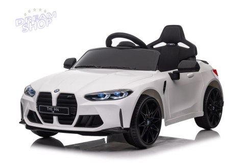 Auto Na Akumulator BMW M4 Białe Auto Na Akumulator BMW M4 Białe