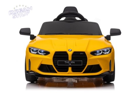 Auto Na Akumulator Bmw M4 Zółte