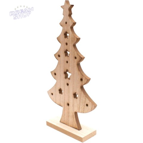 Choinka dekoracyjna drewniana 32cm gwiazda Choinka dekoracyjna drewniana 32cm gwiazda