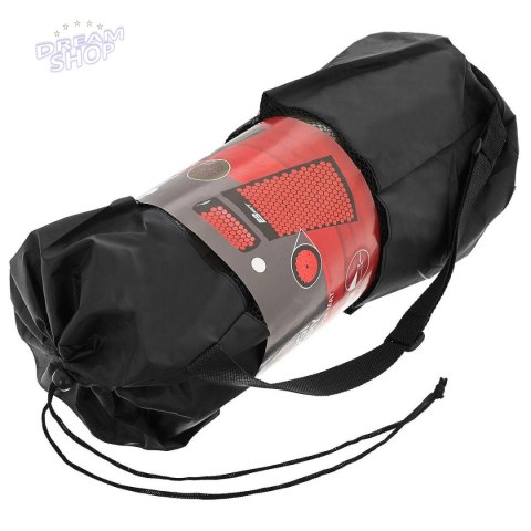 MATA Z PODUSZKĄ DO AKUPRESURY JOGI MASAŻU ZIELONO-BRĄZOWA 67x42x2CM EB FIT MATA Z PODUSZKĄ DO AKUPRESURY JOGI MASAŻU ZIELONO-BRĄZOWA 67x42x2CM EB FIT