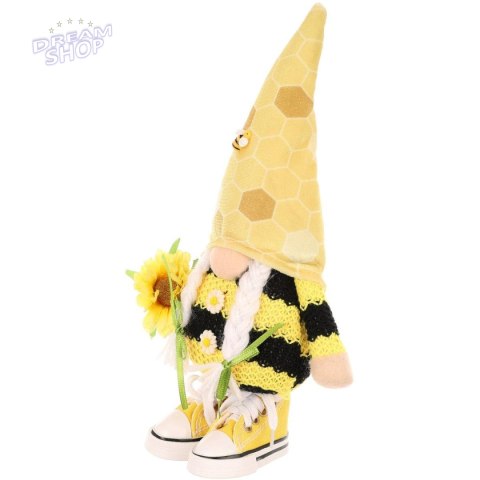 SKRZAT GNOM PSZCZÓŁKA 25CM W TRAMPKACH DEKORACJA WIOSENNA SKRZAT GNOM PSZCZÓŁKA 25CM W TRAMPKACH DEKORACJA WIOSENNA