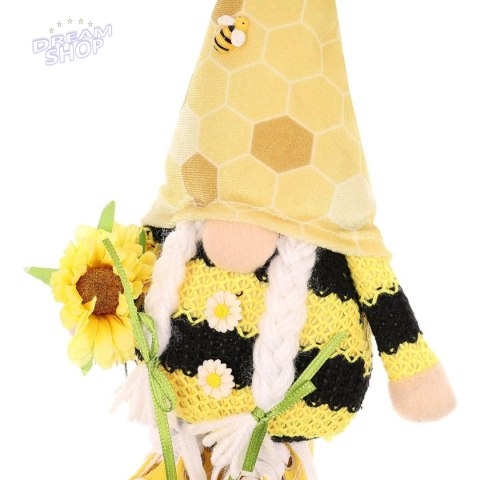 SKRZAT GNOM PSZCZÓŁKA 25CM W TRAMPKACH DEKORACJA WIOSENNA SKRZAT GNOM PSZCZÓŁKA 25CM W TRAMPKACH DEKORACJA WIOSENNA