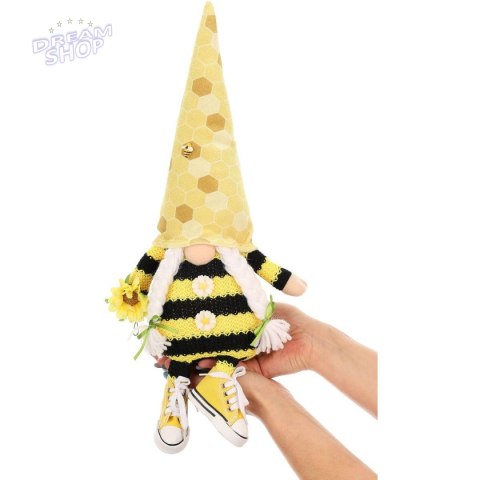 SKRZAT GNOM PSZCZÓŁKA 25CM W TRAMPKACH DEKORACJA WIOSENNA SKRZAT GNOM PSZCZÓŁKA 25CM W TRAMPKACH DEKORACJA WIOSENNA