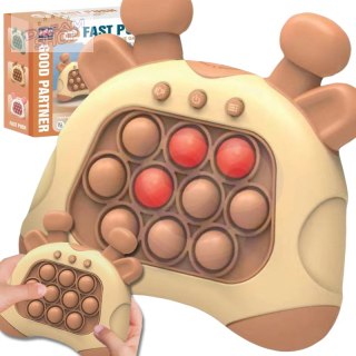 WOOPIE Gra POP IT Elektryczna Antystresowa Zręcznościowa Uszy Renifera