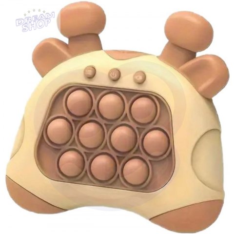 WOOPIE Gra POP IT Elektryczna Antystresowa Zręcznościowa Uszy Renifera WOOPIE Gra POP IT Elektryczna Antystresowa Zręcznościowa Uszy Renifera