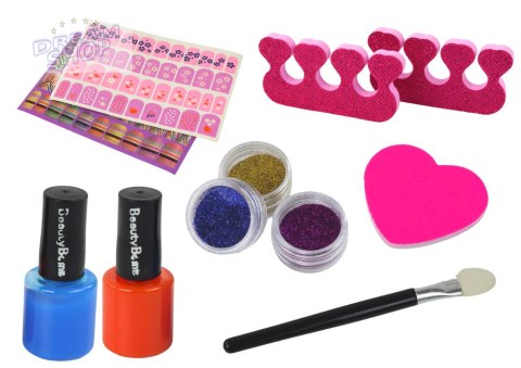 Zestaw Do Malowania Paznokci Naklejki Beauty Bomb XXL Zestaw Do Malowania Paznokci Naklejki Beauty Bomb XXL