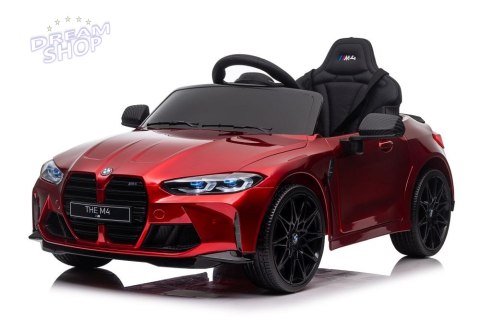 Auto Na Akumulator BMW M4 Czerwone Lakierowane Auto Na Akumulator BMW M4 Czerwone Lakierowane