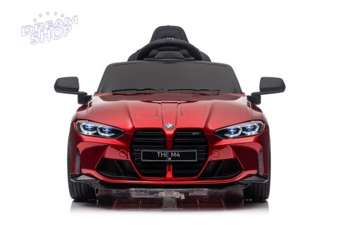 Auto Na Akumulator BMW M4 Czerwone Lakierowane Auto Na Akumulator BMW M4 Czerwone Lakierowane