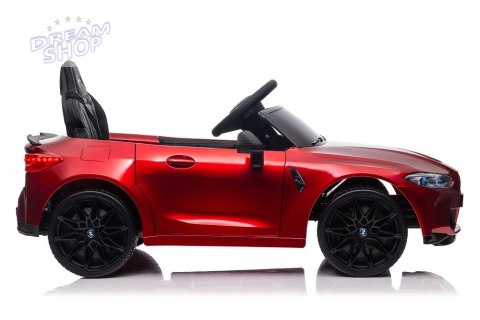 Auto Na Akumulator BMW M4 Czerwone Lakierowane Auto Na Akumulator BMW M4 Czerwone Lakierowane