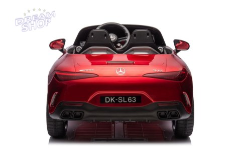 Auto Na Akumulator Mercedes AMG SL63 Czerwony Lakierowany