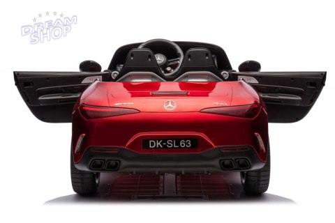 Auto Na Akumulator Mercedes AMG SL63 Czerwony Lakierowany