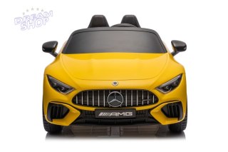 Auto Na Akumulator Mercedes AMG SL63 Żółty Lakierowany