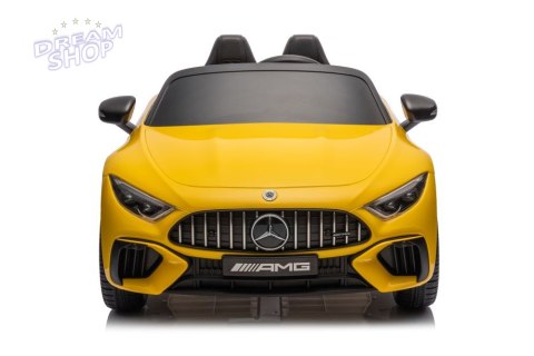 Auto Na Akumulator Mercedes AMG SL63 Żółty Lakierowany