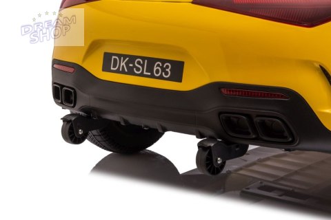 Auto Na Akumulator Mercedes AMG SL63 Żółty Lakierowany