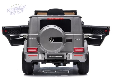 Auto na Akumulator Mercedes G63 AMG Srebrny Lakierowany BBH-002