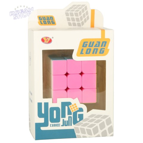 Gra logiczna Kostka łamigłówka 3x3 neon 5,65cm Gra logiczna Kostka łamigłówka 3x3 neon 5,65cm