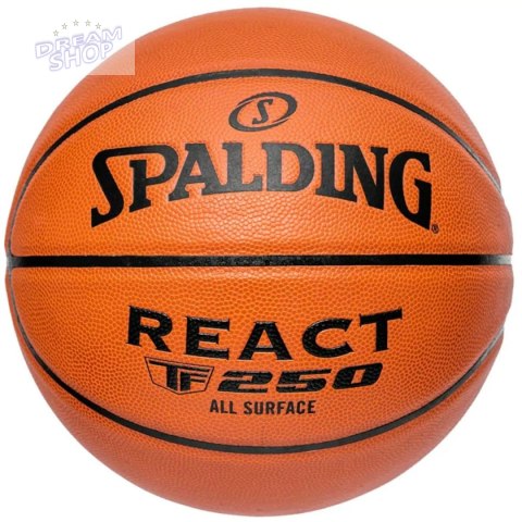 PIŁKA DO KOSZYKÓWKI SPALDING REACT TF-250 R.7 FIBA