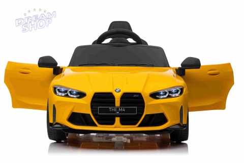 Pojazd BMW M4 Żółty Pojazd BMW M4 Żółty