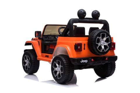 Pojazd Jeep Wrangler Rubicon Pomarańczowy