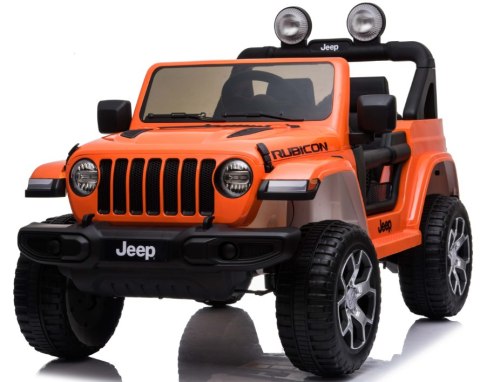 Pojazd Jeep Wrangler Rubicon Pomarańczowy