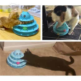 Zabawka dla kota- wieża z piłkami Purlov 21837
