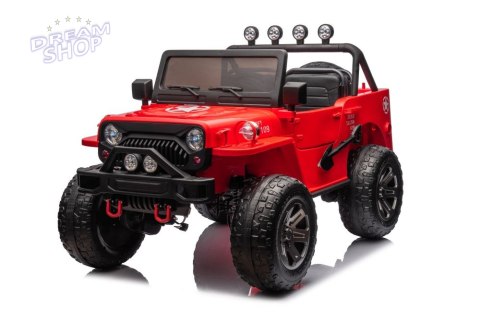 Auto Na Akumulator JH-102 Czerwone 4x4 Auto Na Akumulator JH-102 Czerwone 4x4